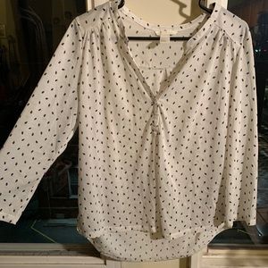 H&M blue patterned Shirt